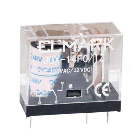 Mini Relè industriale Elmark 14Fc 12V DC
