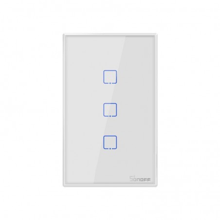Interruttore Sonoff 3 touch WiFi senza fili compatibile con Alexa e Google Home