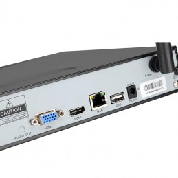 Kit videosorveglianza WiFi 4 telecamere HD 500GB DVR