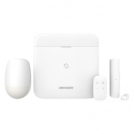 Kit allarme Hikvision AXPRO 96zone 3G/4G 868MHz telecomando contatto magnetico DS-PWA96-Kit-WE