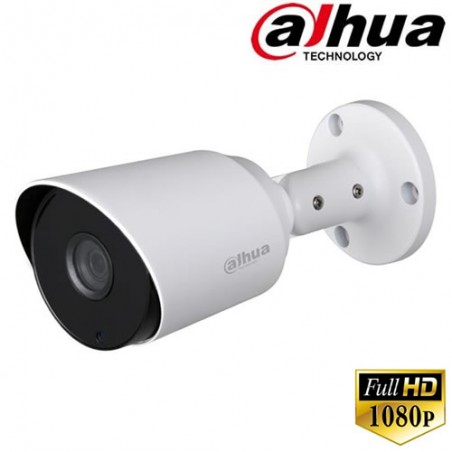 Telecamera Dahua HAC-HFW1200T bullet HDCVI IBRIDA 4IN1 1080p 2Mpx 2.8MM IP67