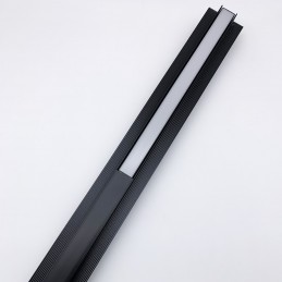 Barra LED magnetica 48V DC 20W per binario ad incasso opaco traslucido