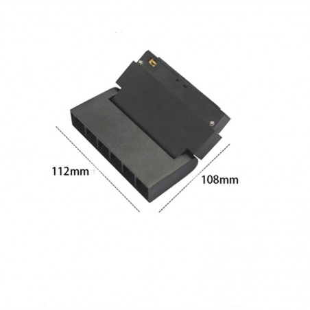 Lampada a griglia LED magnetica 48V DC 6W per binario ad incasso