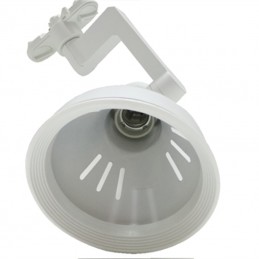 Porta faretto par 30 E27 per binario monofase