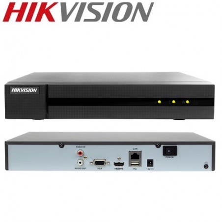 HIKVISION HWN-5208MH(AI) HIWATCH SERIES NVR 4K HD 8CH 8MPX H.265+80MBPS P2P ONVIF