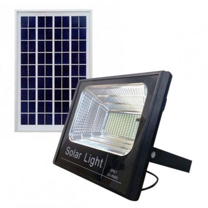 Fari solari led 100w 200w 400w 800w con pannello solare crepuscolare