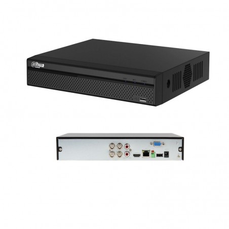 Dahua XVR5104HS-X penta-brid 2k hd 4M-N 4CH@1440p 5IN1 HDCVI/AHD/HDTVI/PAL/IP h.265+ p2p ivs