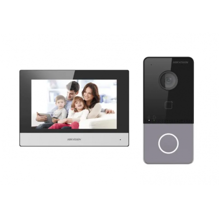 Hikvision DS-KIS603-P Kit videocitofono monofamiliare IP POE