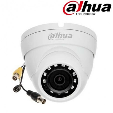 Dahua HAC-HDW2501MP telecamera dome hdcvi ibrida 4in1 2K 5Mpx 2.8mm starlight audio input ip67