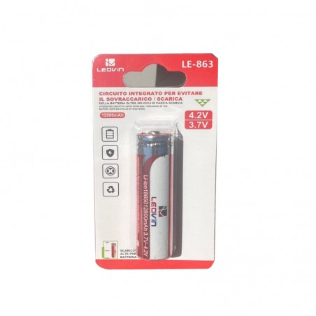 Batteria Ricaricabile 12800 MAH 3.7V 4.2. Adatta anche per telecamere solari