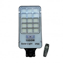 Lampione solare stradale LED 1000w pannello solare e telecomando