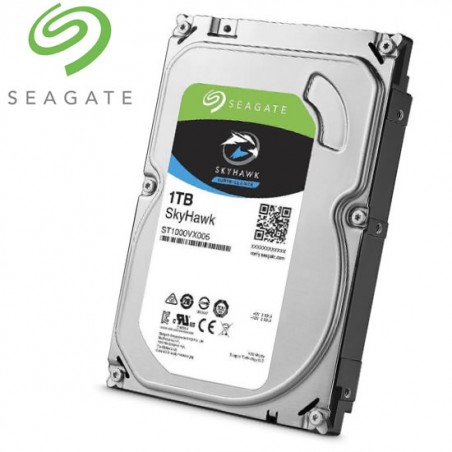 Seagate SkyHawk 1000 GB disco rigido interno 3.5" Serial ATA III HDD ST1000VX005