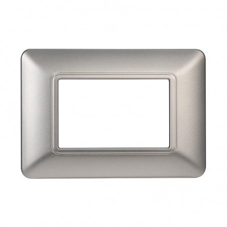 PLACCA 3 POSTI SILVER MATIX ETTROIT MT83306