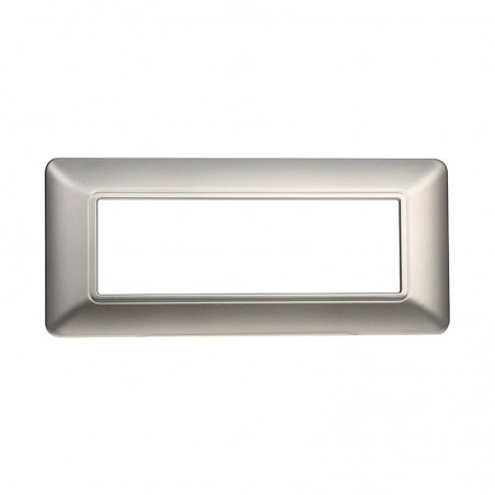 PLACCA 6  POSTI MATIX ETTROIT SILVER MT83606