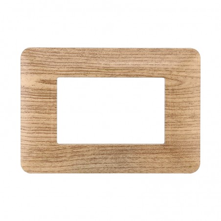 PLACCA 3  POSTI MATIX ETTROIT LEGNO CHIARO MT83304