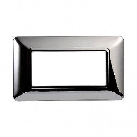 PLACCA 3 POSTI CROMATO LUCIDO MATIX ETTROIT MT83413