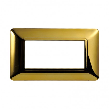 PLACCA 4  POSTI MATIX ETTROIT ORO LUCIDO MT83412