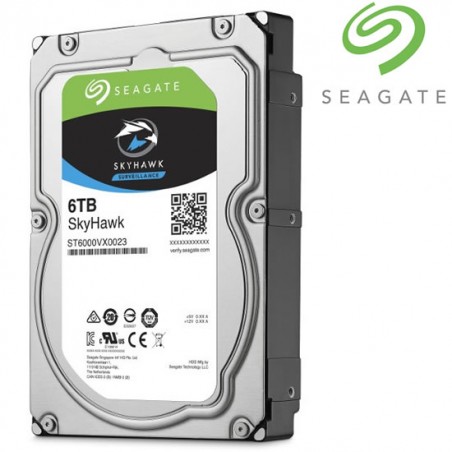 Seagate 3.5" ST6000VX0023 SkyHawk 6TB 5900rpm 64Mb SATA3