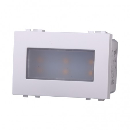 LAMPADA 3 POSTI SEGNAPASSO LED 220V 3000K  LIVING LIGHT ETTROIT LB0323