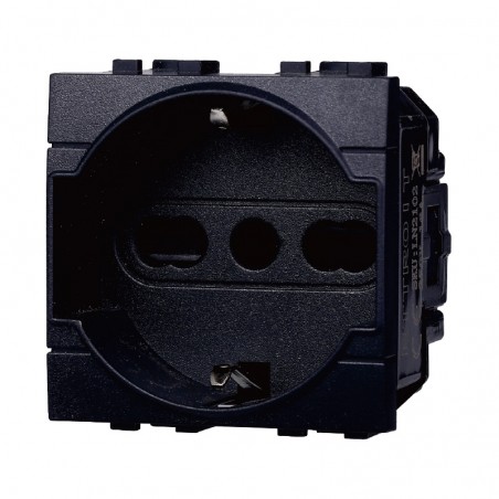 PRESA SCHUKO 2P +T 16A LIVING INTERNATIONAL ETTROIT LN2102