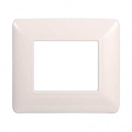 PLACCA 2 POSTI MATIX ETTROIT BIANCO MT83201