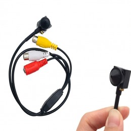 MINI TELECAMERA ANALOGICA 1500TVL 9-12v