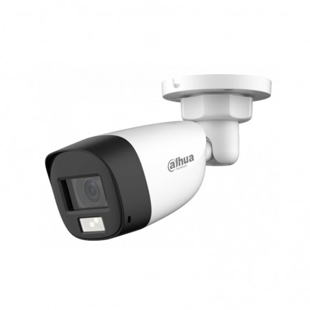 Telecamera bullet Dahua hdcvi ibrida 4in1 2K 5Mpx 2.8MM Audio Dual Light IP67 DH-HAC-HFW1500CLP-IL-A-0280B-S2