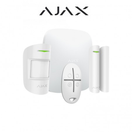 StarterKit 4G Kit Allarme AJAX (Hub 2 4G+ MotionPtotect + DoorProtect+ SpaceControl) AJ 51174