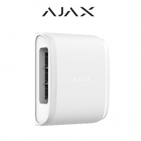 DualCurtain Outdoor Rilevatore di movimento wireless a tenda doppio fascio da esterno con antimascheramento Pet Immune AJ 39055