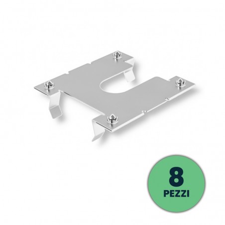 V-TAC 8*Piastra di messa a terra per pannelli fotovoltaici VT-450 VT-545 sku 11395