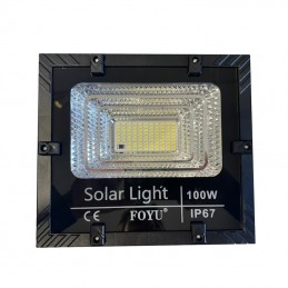 Kit Faro Solare Foyu 100w + Pannello F28 Faro 24x22 Pannello 35x19cm