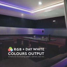 V-TAC Strip LED SMD5050 8W/m 5m 60 LED/m 12V RGB + 4000K IP20 10mm sku 212552