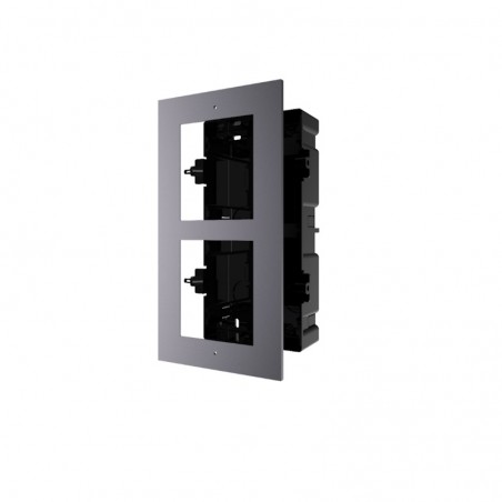 Hikvision Cassetta Pulsantiera Videocitofono da incasso 2 moduli DS-KD-ACF2/PLASTIC
