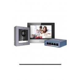 Hikvision DS-KIS602 Videocitofono Intercom IP Monofamiliare Espandibile