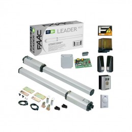 FAAC leader kit automazione cancello battente FAAC 105633445 green energy safe