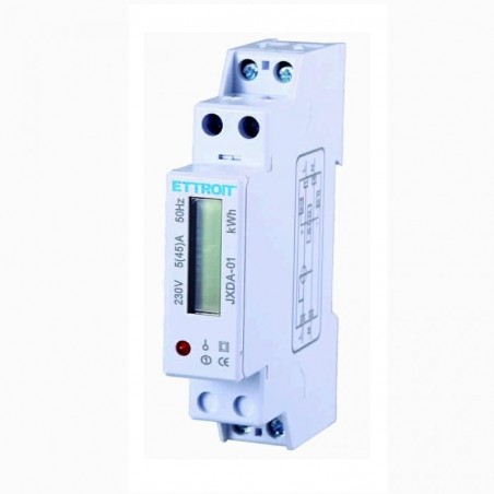 Contatore Misuratore di corrente Monofase 5-45A 220v JXDA-01