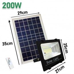 Kit Faro Solare Foyu 200w + Pannello F29 Faro 27x25 Pannello 35x29cm