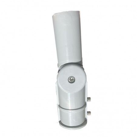 Raccordo Snodabile Universale per Armatura Stradale Grigio lucido D. 60mm