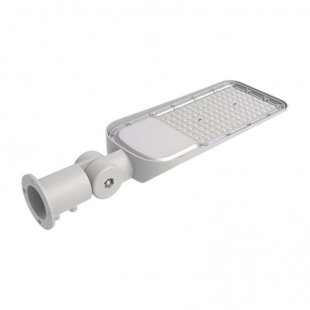 V-TAC PRO Armatura Stradale LED Chip Samsung 100W 120LM/W 11000 Lumen Grigio 4000K IP65 Sku 20426