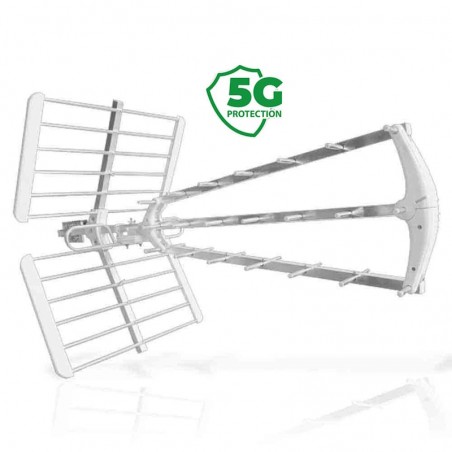 Antenna Larga Banda UHF Con Filtro 5g