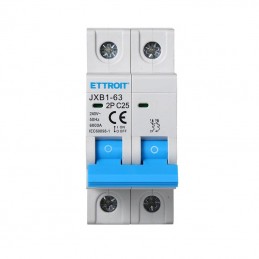 Interruttore Magnetotermico 2P 25A 220v 2 Moduli 6KA JX122560