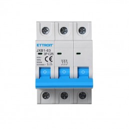 Interruttore magnetotermico 3P 25AH 380v 6ka JX132560