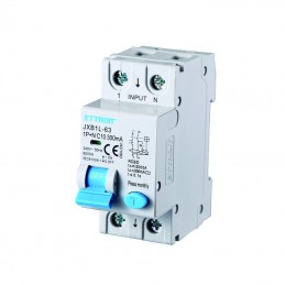 Magnetotermico Differenziale 1P+N 10AH 300mA 220v  2 Moduli JX271063