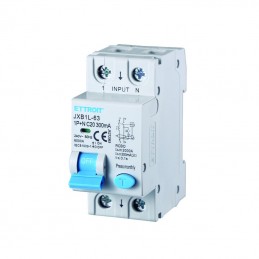 Magnetotermico Differenziale 1P+N 20AH 300mA 220v 2 Moduli JX272063