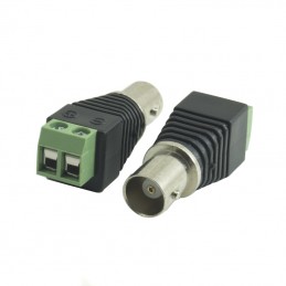 Spinotto Connettore BNC Con Viti Femmina