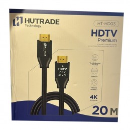 Cavi Hdmi 20Mt 4K 3840x2160 pixel Hutrade HT-HD03 20Mt