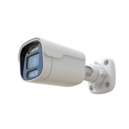 Telecamera AMN IP PoE Bullet 3MP Sensore 1/2.9" CMOS  2 LED Array Lente 2.8mm Con Microfono ONVIF
