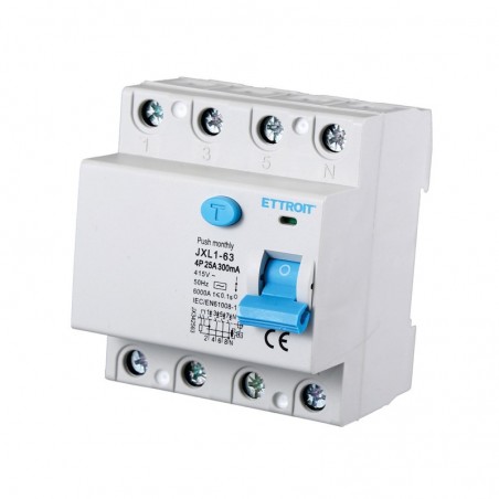 Differenziale puro 4P 25AH 380v 300ma 6ka JX342563