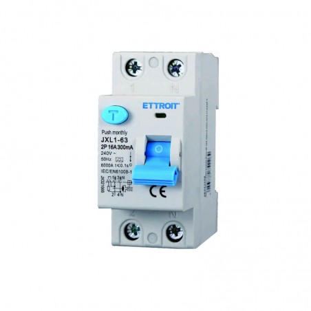 Differenziale puro 2P 16AH 220v 300ma 6ka Classe A JX321668