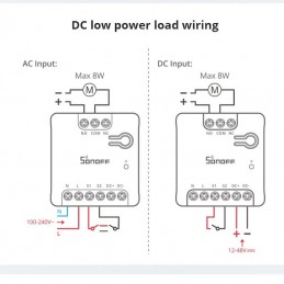 Sonoff Mini Dry micromodulo Contatto pulito C NC NO WiFi Switch